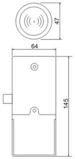 قفل إلكتروني للخزانات