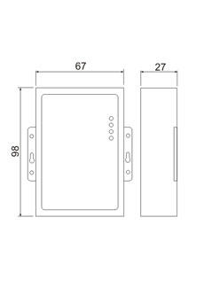 رسم المحول Z-397 Web Ethernet / 2xRS485